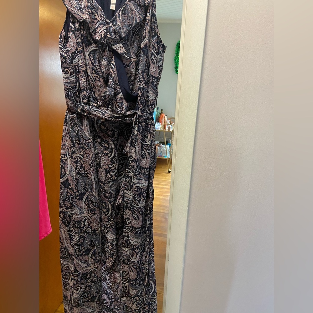 MIDI/Maxi ruffle printed dress!